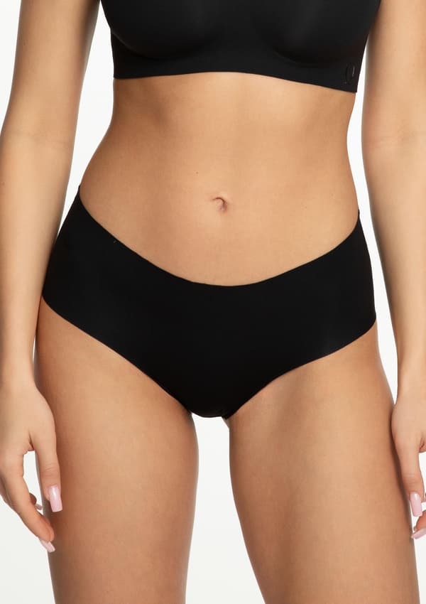 Julimex Classic sømløse dametrusser, sorte, meget elastiske, Infinity Classic, sort, XL