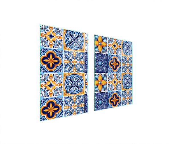 GLASBESKYTTELSESPLADE TIL KØKKEN 65x52 MOSAIK