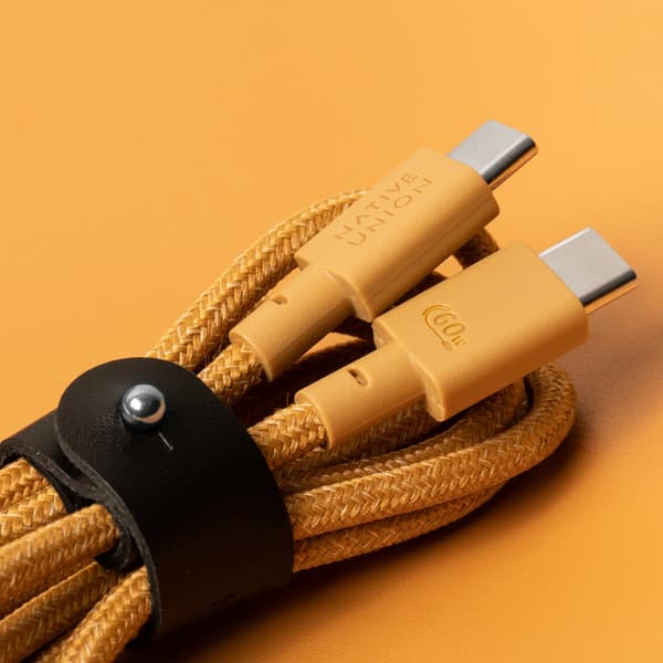 Native Union Belt Cable - USB-C - USB-C -kaapeli, 1,2 m (kraft)