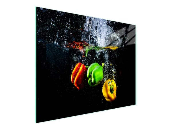 GLAS SKÆREBRÆT 52x30 PEPPER