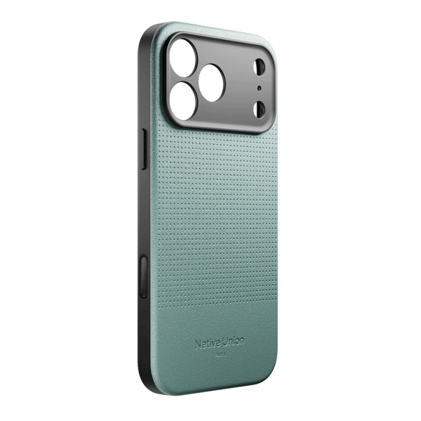 Native Union Active Case – MagSafe-kompatibelt iPhone 17 Pro Max-skal (skiffergrön)
