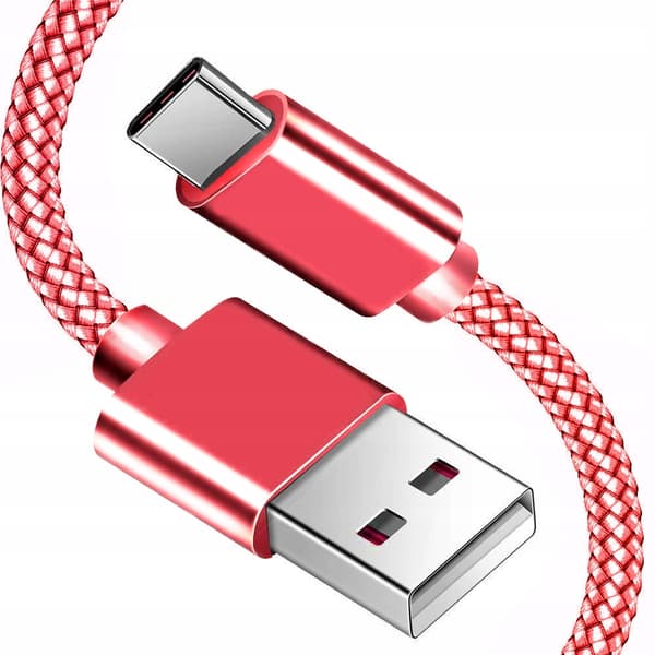 Koanni kb03 USB-C snabbladdningskabel 3.0 röd