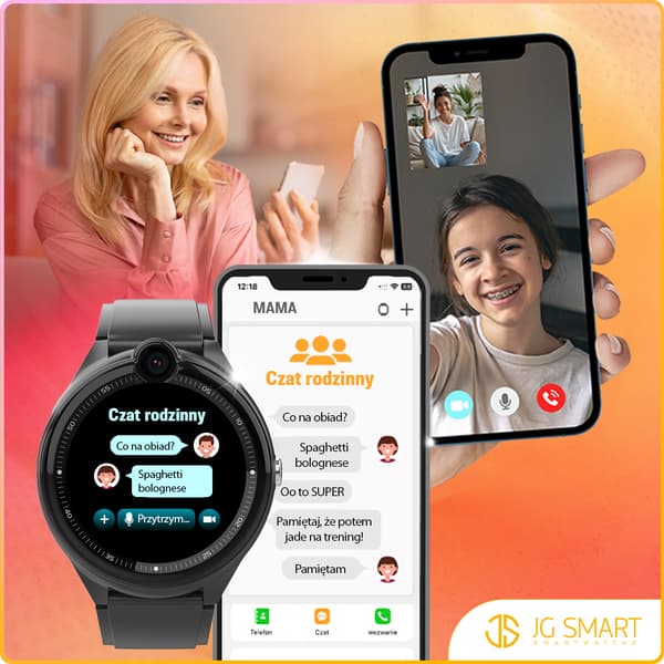 SMARTKLOCKA KT26 LTE - SVART