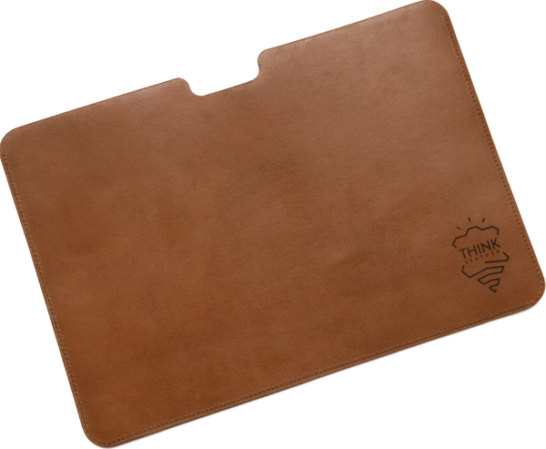 Vaaleanruskea käsintehty MacBook Case 13"