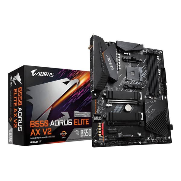 Gigabyte B550 AORUS ELITE AX V2 Bundkort