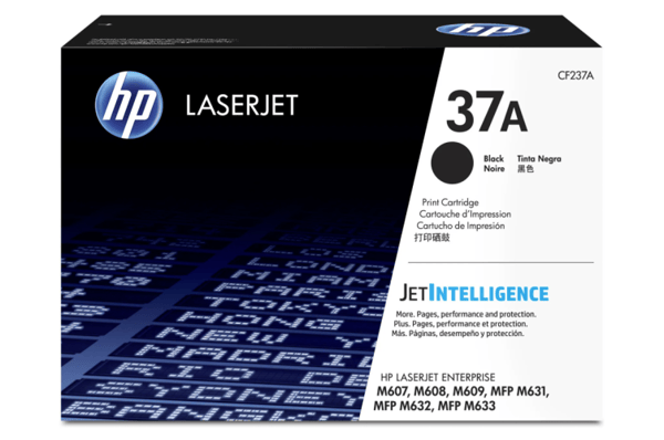 HP 37A (CF237A) tonerpatron, sort