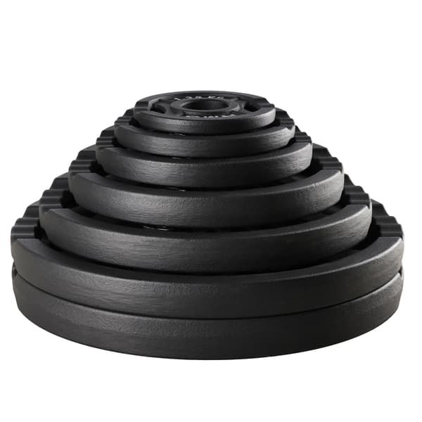 Olympisk vægtskive sort 20 kg HMS TOD20