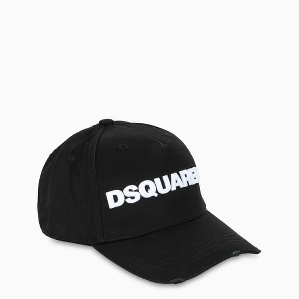 DSQUADERED2 italiensk baseballkasket SORT