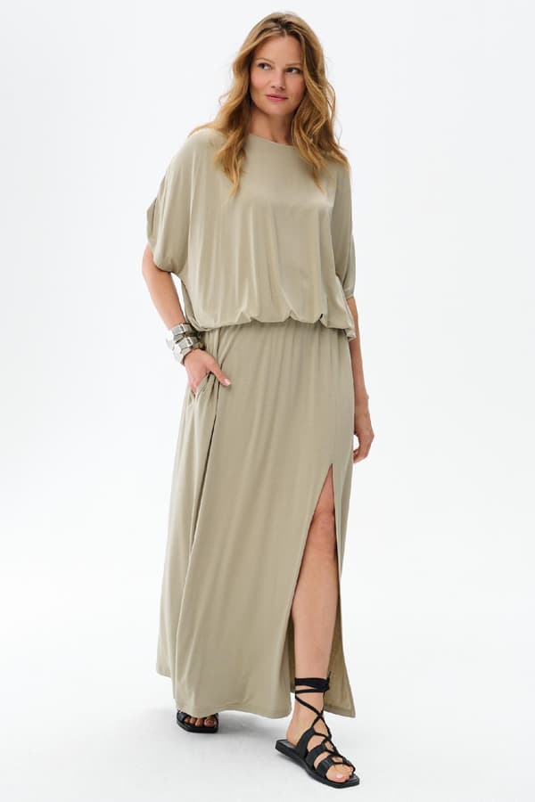Antik Khaki Nederdel 36/38