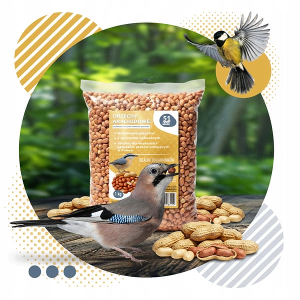 51FEED RÖDA JORDNÖTTER 1 kg