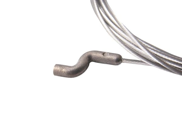 Universal gräsklipparvajer 2,5 m stål med spets