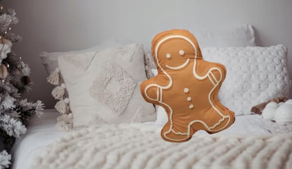 MR. COOKIE julkudde PEPPARKAKA Pepparkakakudde