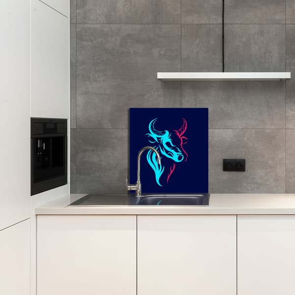 KEITTIÖN LASIPANEELI 60x65 Bull