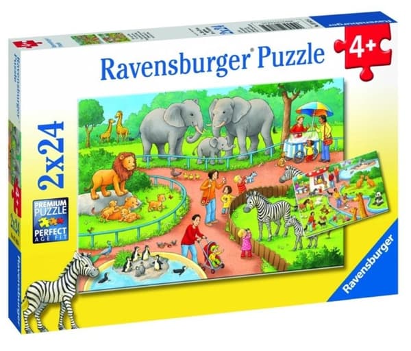 2x24-palapeli Päivä eläintarhassa