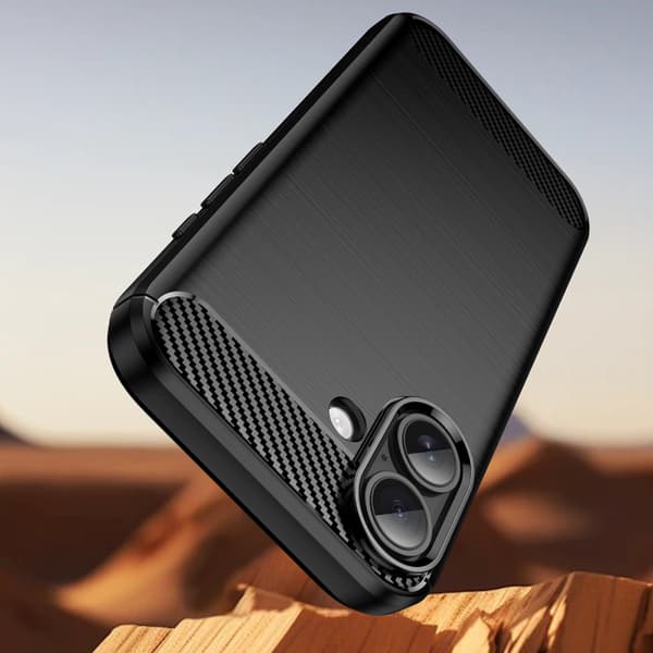 iPhone 17 Carbon-skal – Svart
