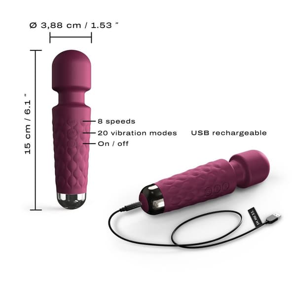 Wanderful Mini Wand Massager Lilla