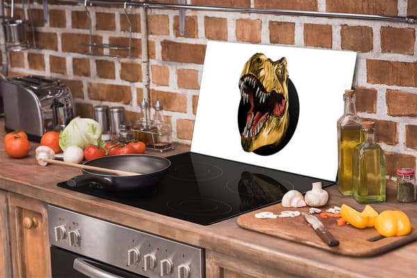 GLAS SKÆREBRÆT 52x30 DINOSAUR