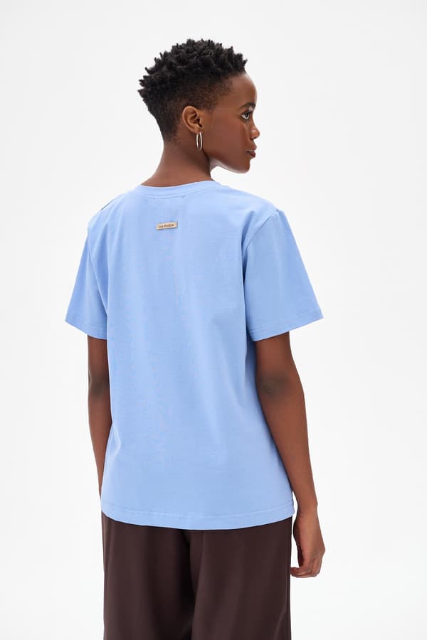 T-paita Damski Mango Blue 40/42