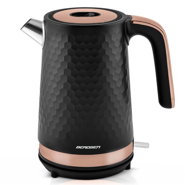Berdsen BD-705 1,7l elkedel, sort og kobber