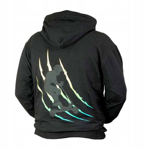 Ruptor Printed Sweatshirt, Størrelse XL/XXL Sort