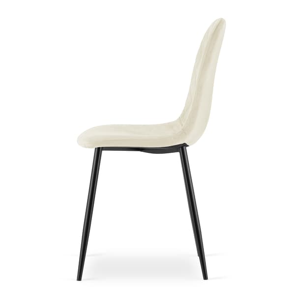 ASTI stol - beige sammet x 3