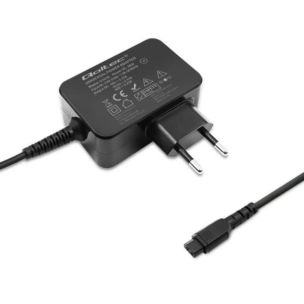 Qoltec universal strømadapter til bærbar computer 30W | 8 stik