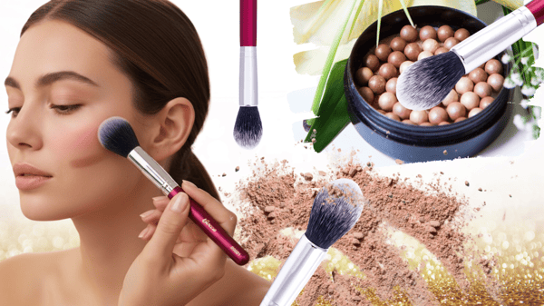 Bocca Beauty Professionel Pensel til Rouge og Bronzer