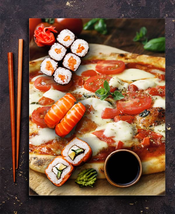 LASINEN LEIKKUULAUTA 40x52 PIZZA