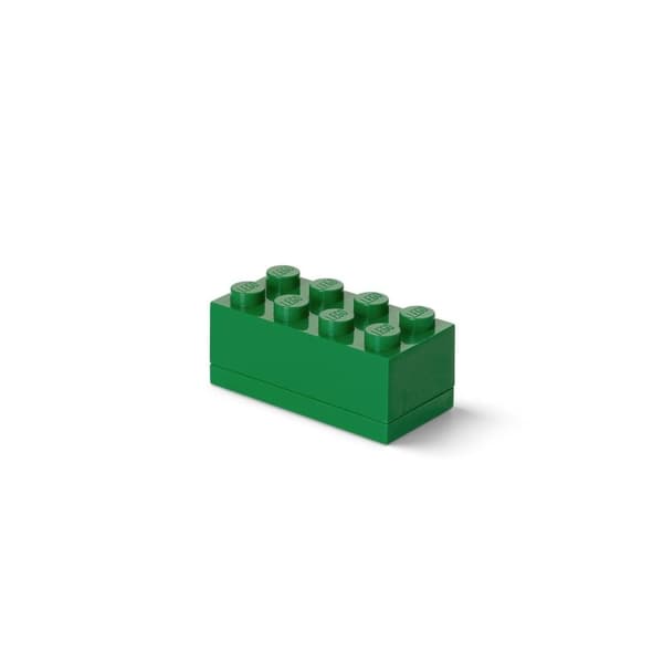 LEGO(R) låda, åtta klossar, grön