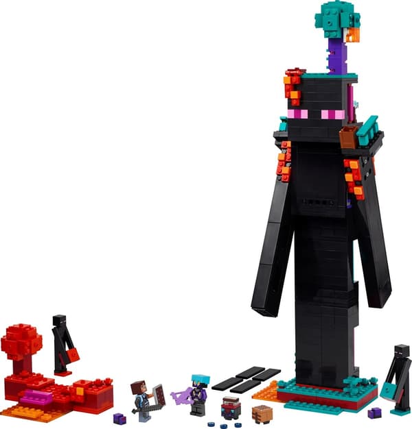 LEGO Minecraft 21279 Enderman-tornet, 867 delar