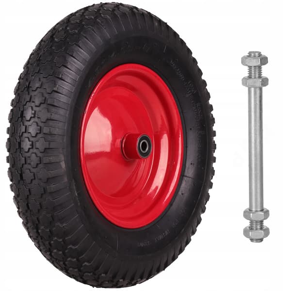 Kottikärrypyörä, kärrypyörä GEKO 4.80/4.00-8 2PR + 12 mm akseli