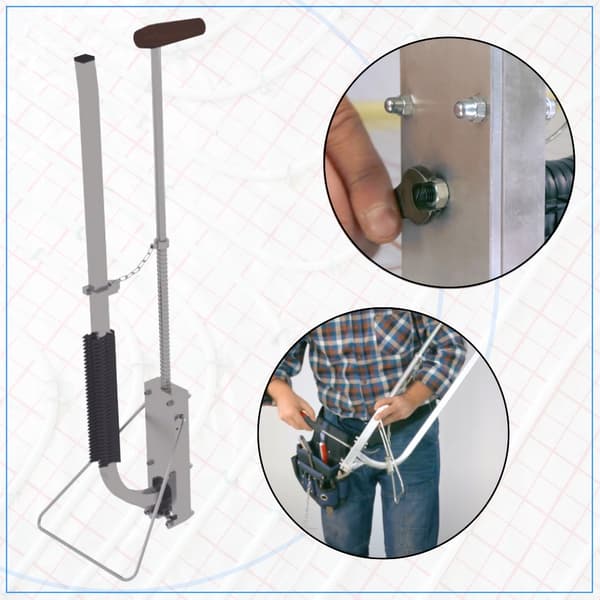 PEX RØRTACKER - bedre end Capricorn - Stål + Aluminium