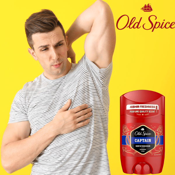Old Spice Captain Herr Antiperspirant Stick 50ml