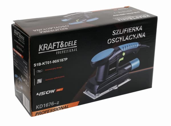 450W halkfri orbitalslip | Kraft&Dele