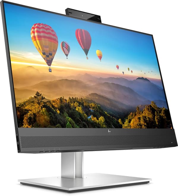 HP LED 23,8" E24M G4-skærm (40Z32AA), Full HD, sort