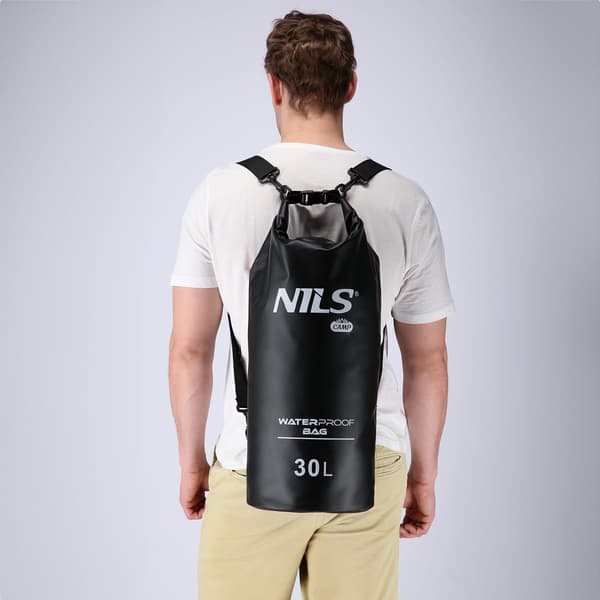 Vedenpitävä säkki NILS CAMP NC1703 harmaa 15L