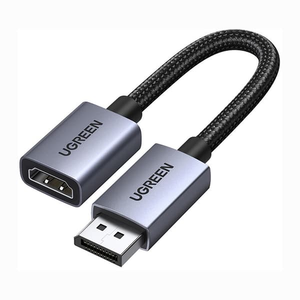 DisplayPort til HDMI 4K 30Hz envejsadapter - sort