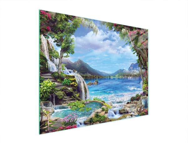 SKÄRBRÄDA I GLAS 52x40 PLATTA
