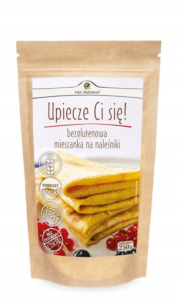 Five Transformations Glutenfri Pandekageblanding 250 g