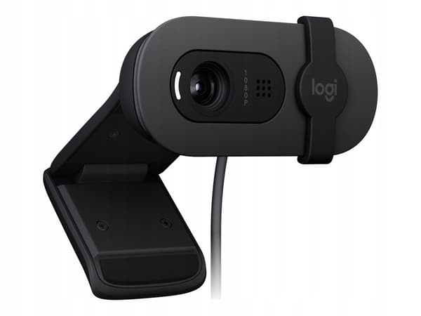 Logitech Brio 105 FHD Webcam med mikrofon, sort