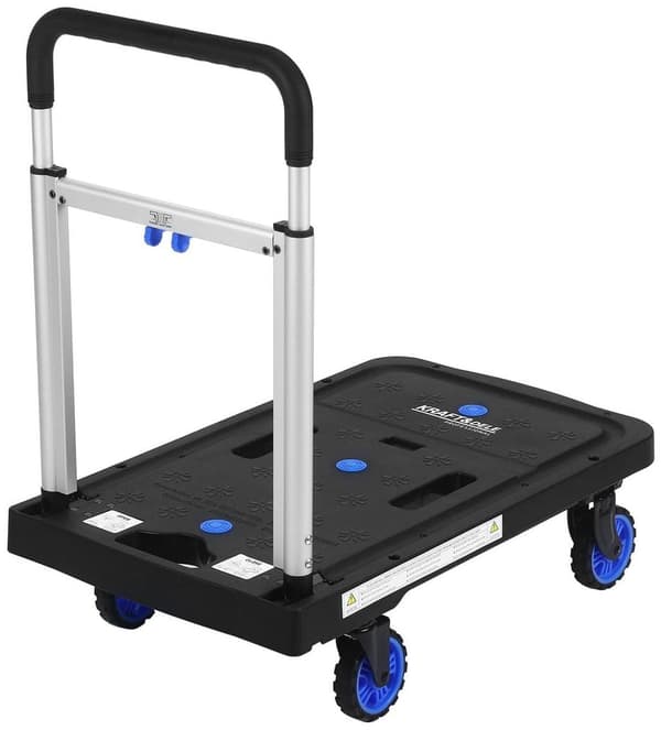 Sammenklappelig platformsvogn 150 kg | Kraft&Dele