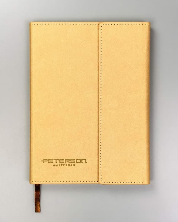 PTN 88-NOT-7-6324 Beige notesbog og pennesæt