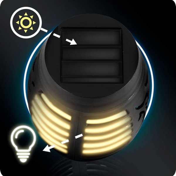 Solcellelampe 2 stk. Ilumen LS-100