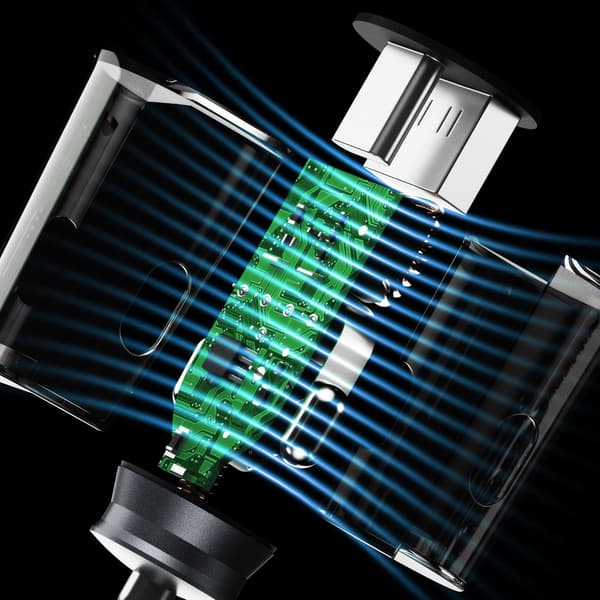 R4T 30W USB-A USB-C Billaddare - Grå