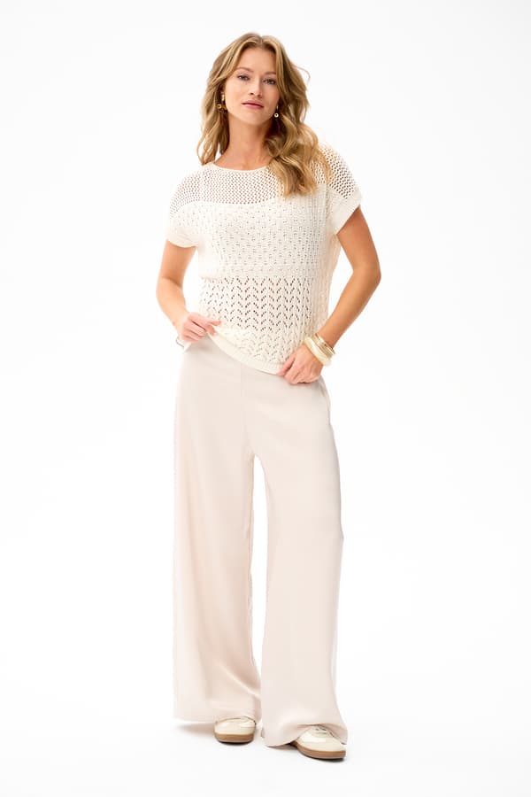 Lola Damebluse Ecru 36/38