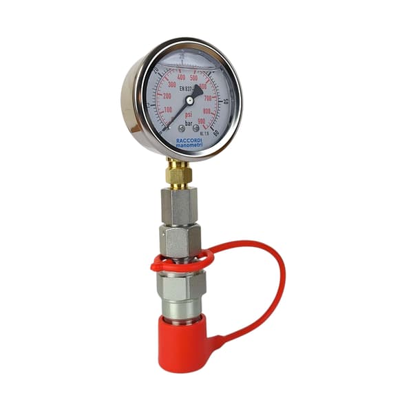 Mätsats, manometer 0-60 bar, snabbkoppling