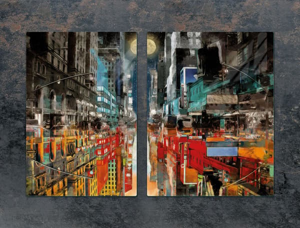 GLASBESKYTTELSESPLADE 75x52 CITY