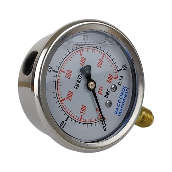 Mätsats, manometer 0-40 bar, snabbkoppling