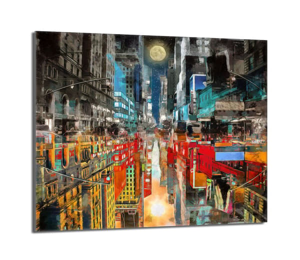 Lasinen suojalevy liedelle 60x52 City