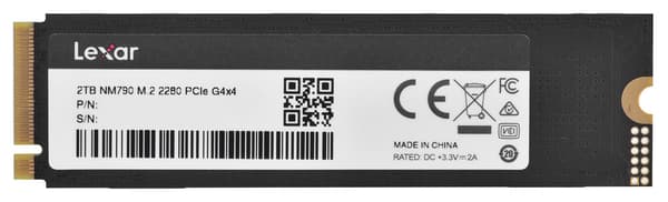 Lexar NM790 2TB M.2 PCIe NVMe SSD